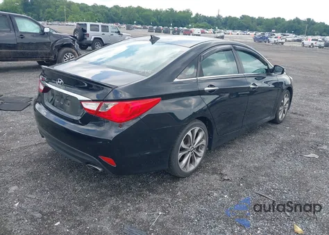 2014 Hyundai Sonata Se из США, поврежденный, VIN 5NPEC4AC4EH946111